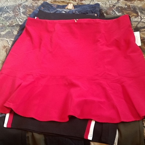 Eloquii Dresses & Skirts - Red skirt NWT Eloquii 22
